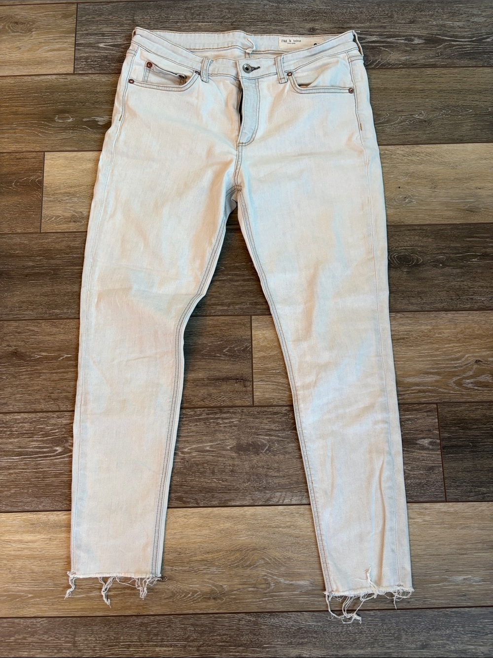 rag & bone Light Blue Skinny Jeans